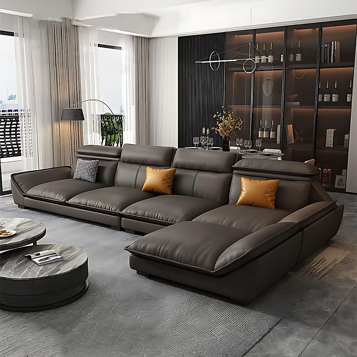 Luxury Velvet 3-Seater Sofa