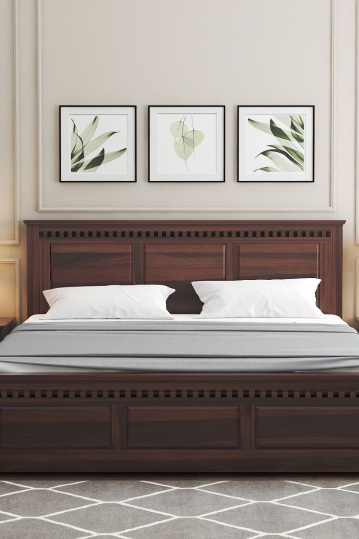 Mahogany deluxe bed